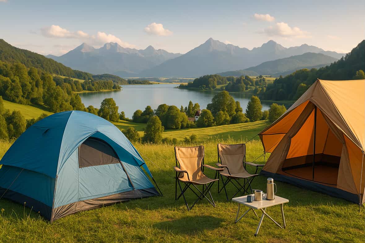 Die besten Sommer-Campingziele in Deutschland 2025