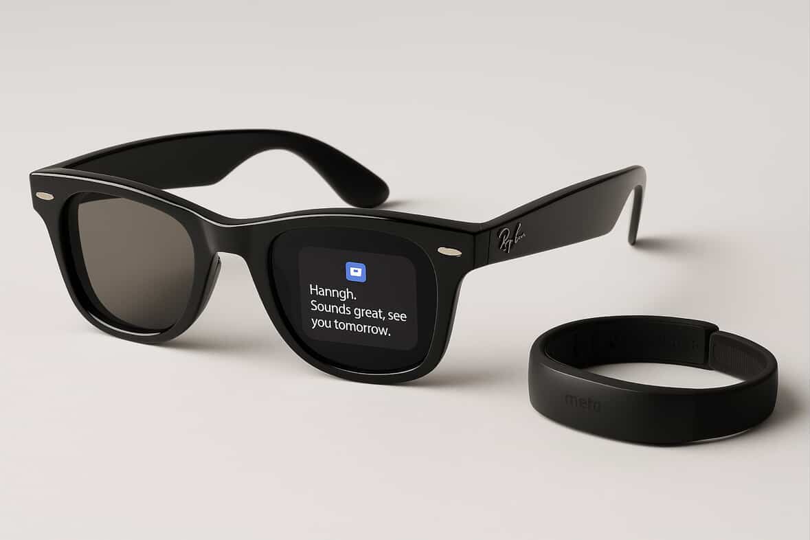 Meta stellt Ray-Ban Display Smartbrille mit Bildschirm und Gestensteuerung vor