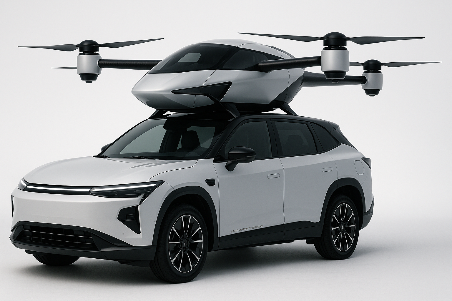 In China wurde das weltweit erste Werk für fliegende Autos eröffnet