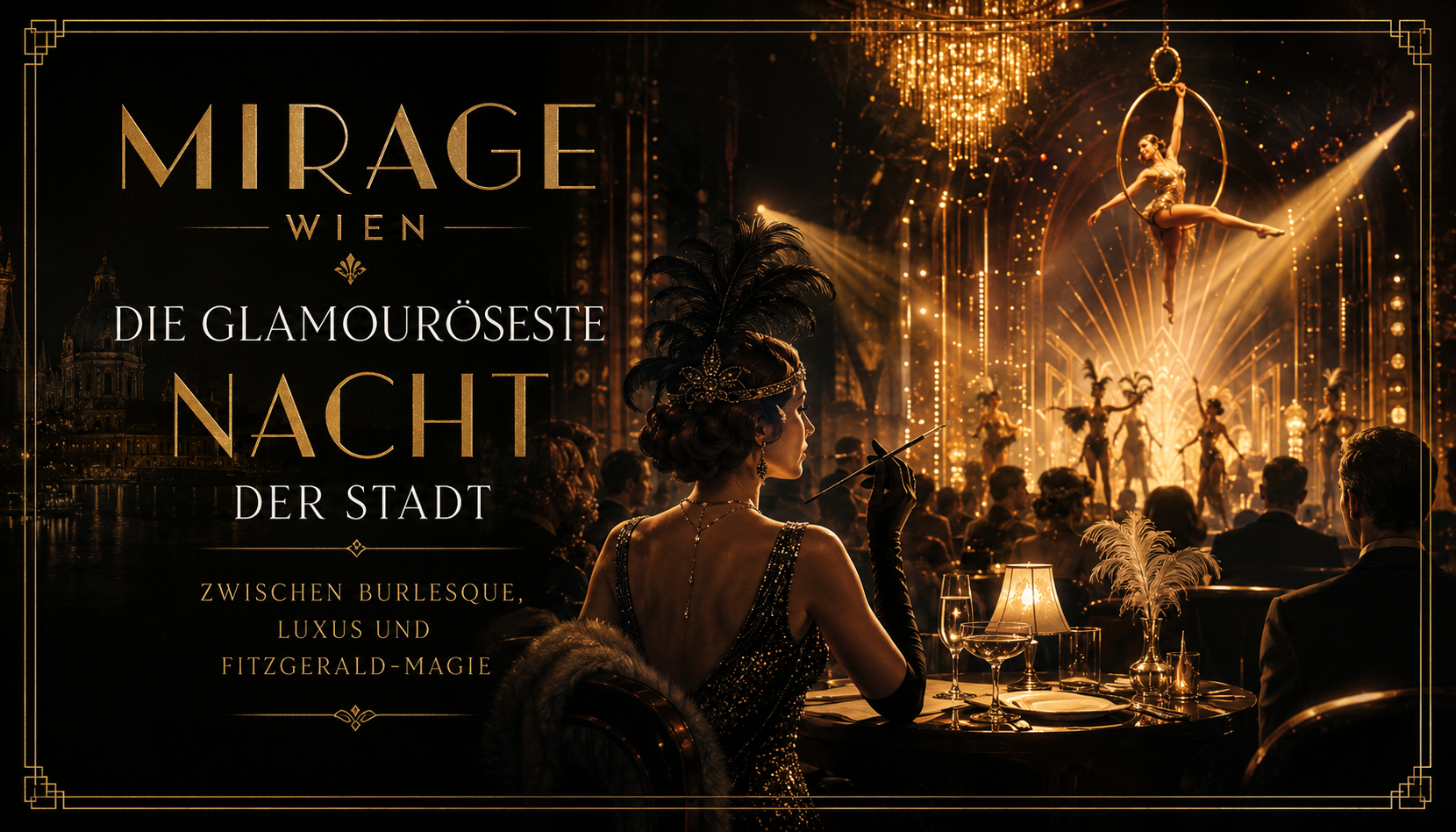 MIRAGE Wien: Die glamouröseste Nacht der Stadt zwischen Burlesque, Luxus und Fitzgerald-Magie